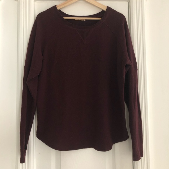 Sweat Romeo burgundy sweater - Picture 2 of 3